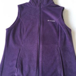 Purple Columbia vest